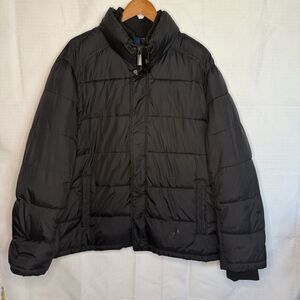 Andrew Marc Puffer Winter Jacket Mens Xl Zip Up Long Sleeve